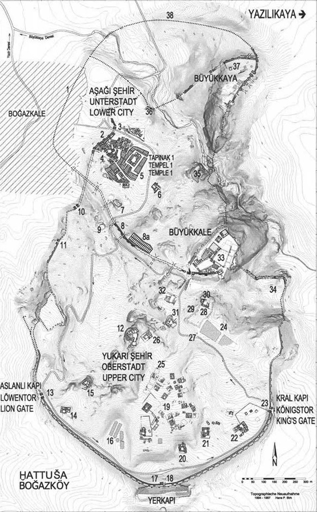 plan d'hattuscha