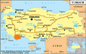 localisation Lycie en Turquie