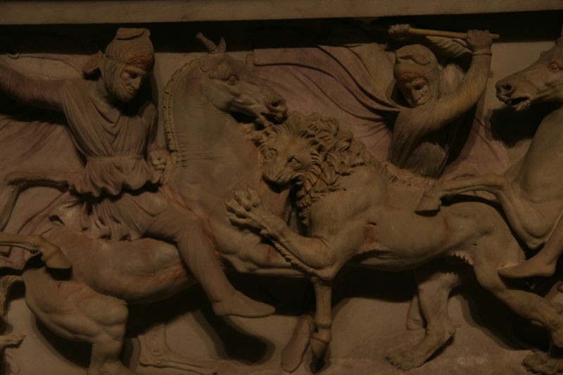 sarcophage d'Alexandre