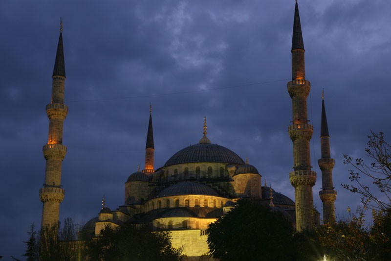 photos de la mosqu�e bleue � Istanbul